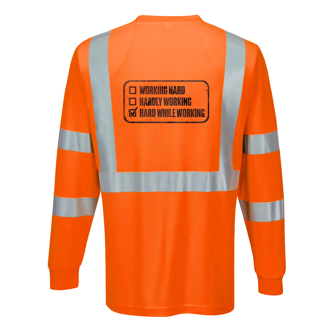 Working Hard - Reflective Long Sleeve