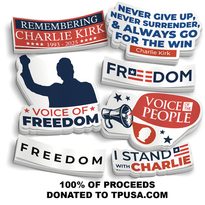 Charlie Kirk - 100% Proceeds Donated to TPUSA
