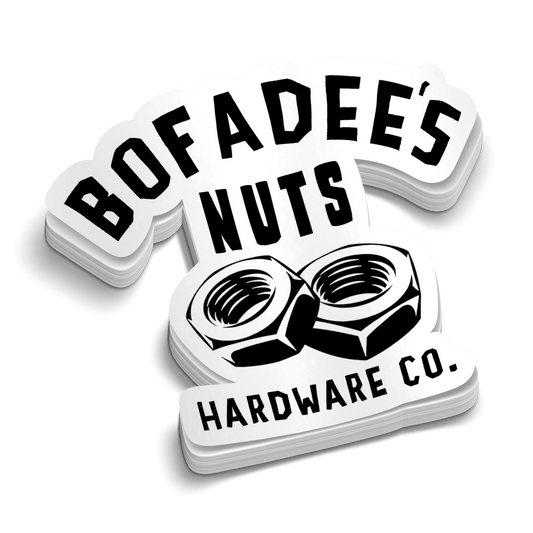 Bofadee's Hard Hat Decal - Armed American Supply