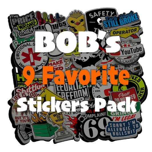 FREE GIFT | Free Sticker Pack - Bob’s New 9 favorite stickers - Armed American Supply