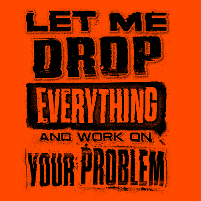 Drop Everything - Hi-Vis Hoodie