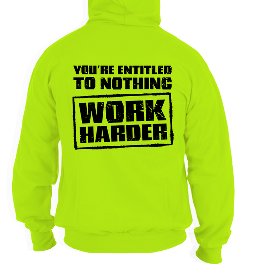 Entitled - Hi-Vis Hoodie