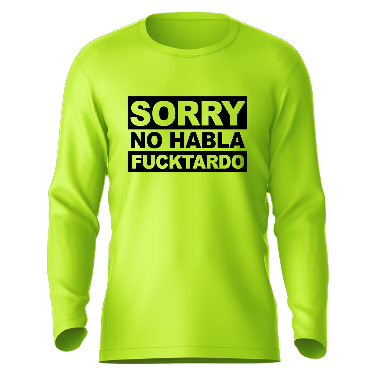 F*cktardo - Hi-Visibility UPF 50 Long Sleeve Sun Shirt