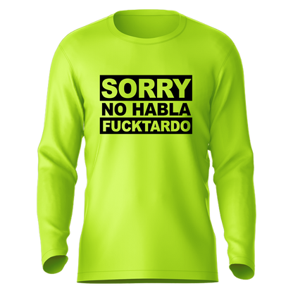 F*cktardo - Hi-Visibility UPF 50 Long Sleeve Sun Shirt
