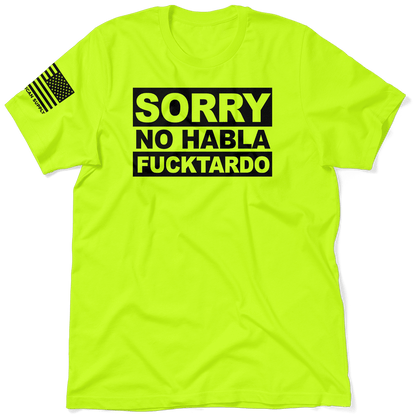 F*cktardo - Safety Yellow T-Shirt - Armed American Supply