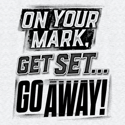 Go Away - Hi - Vis Work T Shirt - Armed American Supply