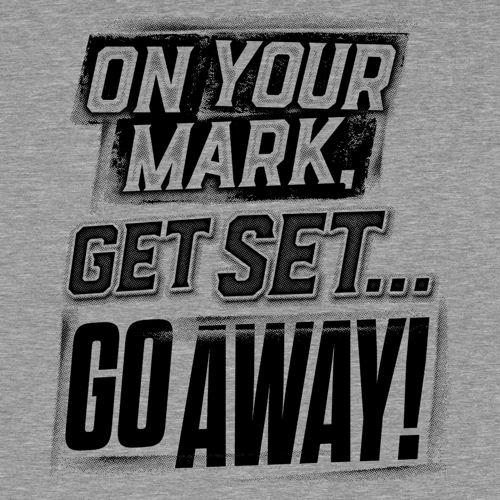 Go Away - Hi Vis Long Sleeve