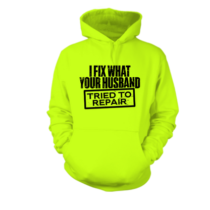 Tried to Repair - Hi Vis Hoodie