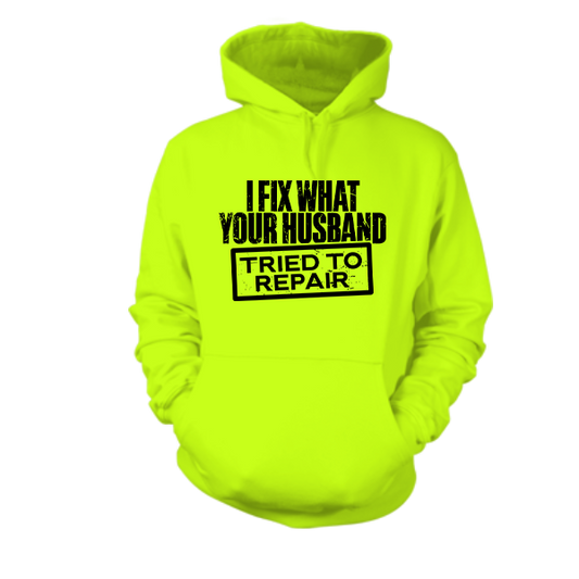 Tried to Repair - Hi Vis Hoodie