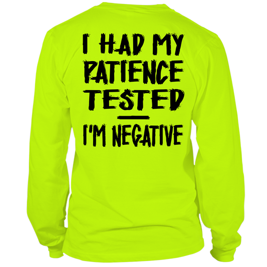 Patience - Long Sleeve