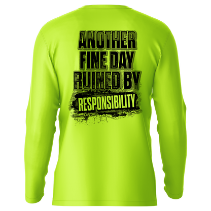 Responsibility - Hi-Visibility UPF 50 Long Sleeve Sun Shirt