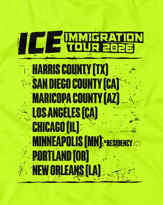 Immigration Tour 2026 - Hi Vis Long Sleeve