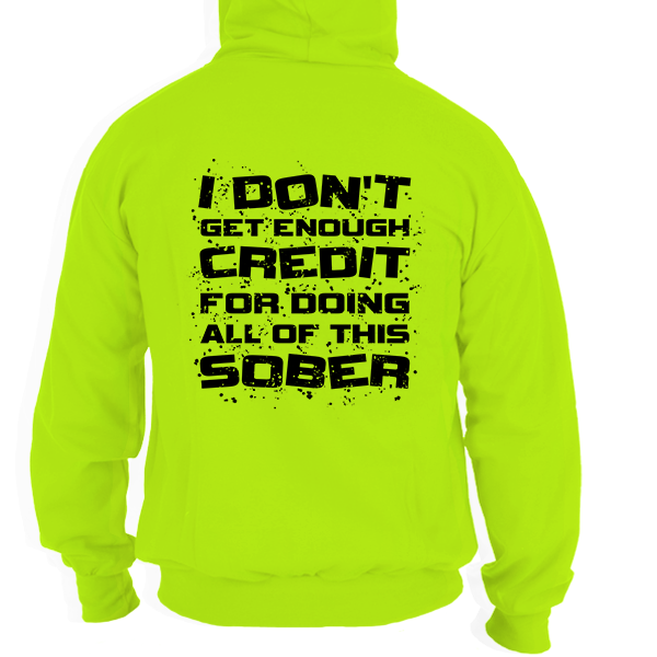 Sober - Hi-Vis Hoodie