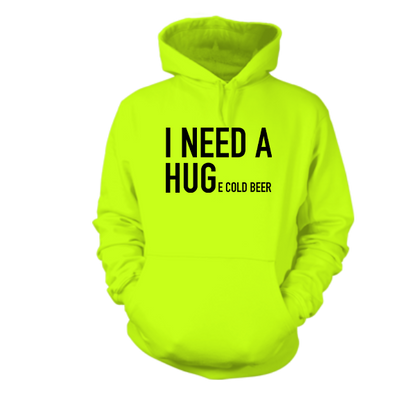 Huge Beer - Hi Vis Hoodie