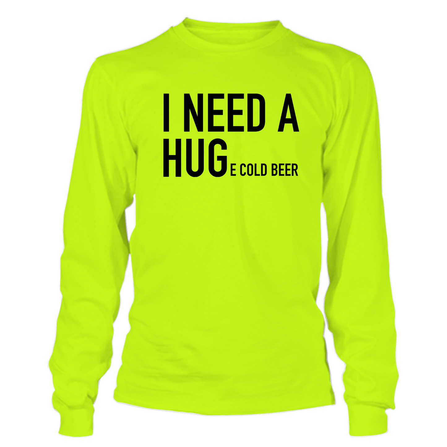 Huge Beer - Hi Vis Long Sleeve