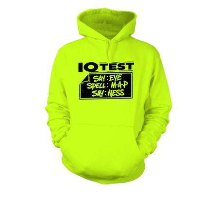 IQ Test - Hi Vis Hoodie