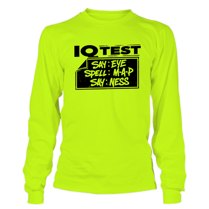IQ Test - Hi Vis Long Sleeve