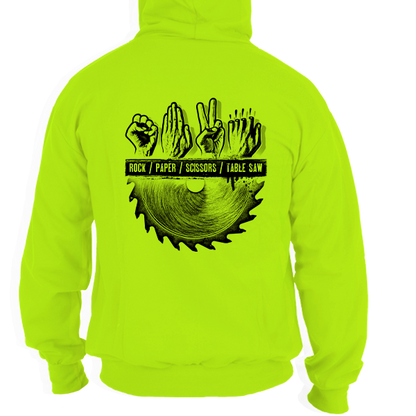 Table Saw - Hi Vis Hoodie