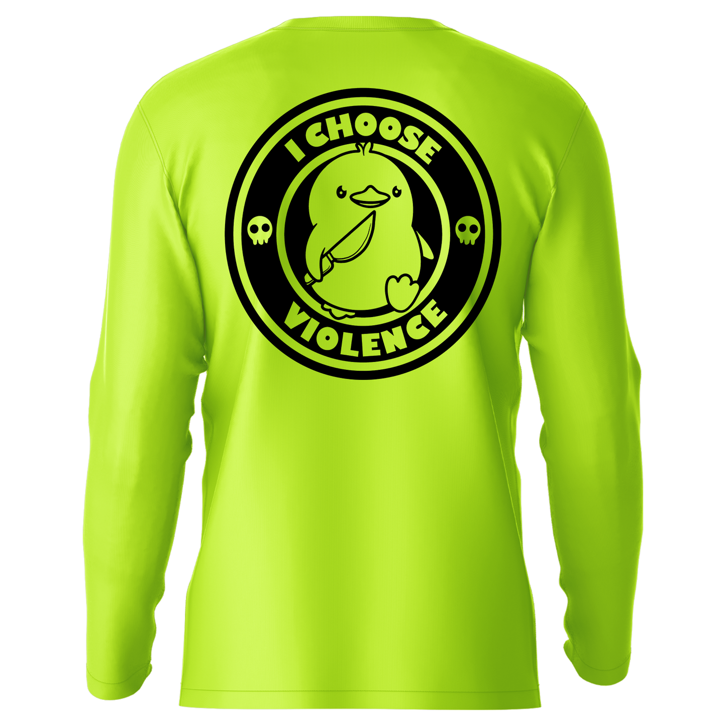 Violence - Hi-Visibility UPF 50 Long Sleeve Sun Shirt