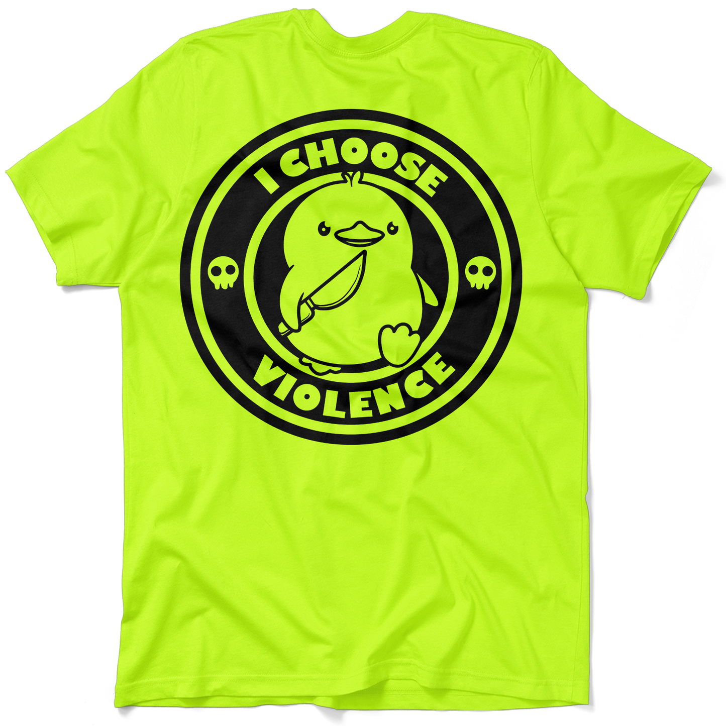 Violence - Safety Yellow T-Shirt