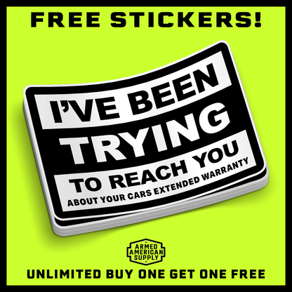 Extended Warranty - Hard Hat Decal - Armed American Supply