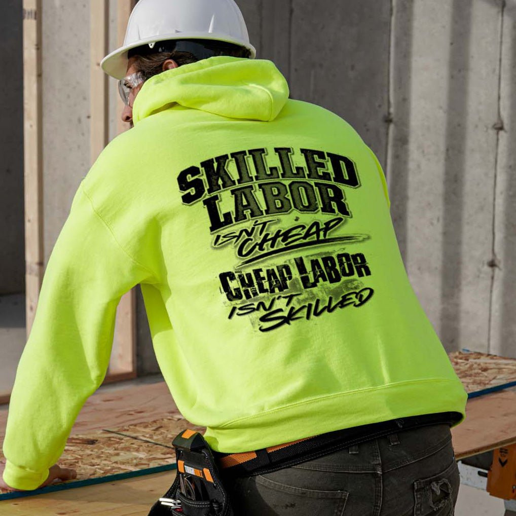 Skilled Labor - Hi - Vis Hoodie - Armed American Supply