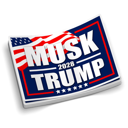 Musk 2028 - Hard Hat Decal - Armed American Supply