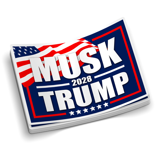 Musk 2028 - Hard Hat Decal