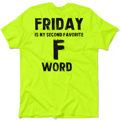 Friday - Safety Yellow T-Shirt - Armed American Supply