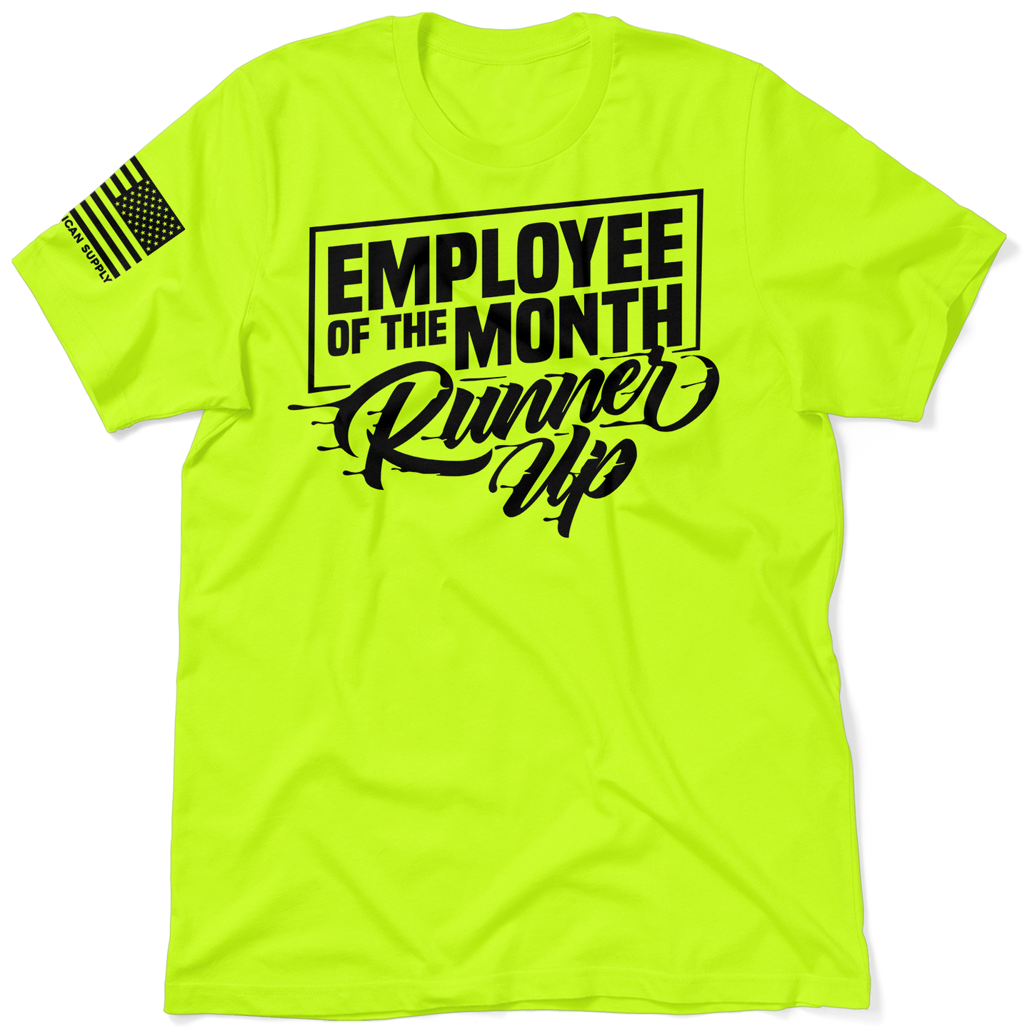 Runner Up - Safety Yellow T-Shirt