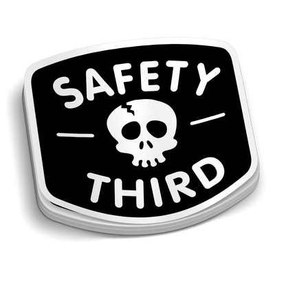 Safety 3rd  5 Inch Decal