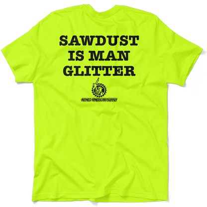 Sawdust - Safety Yellow T-Shirt